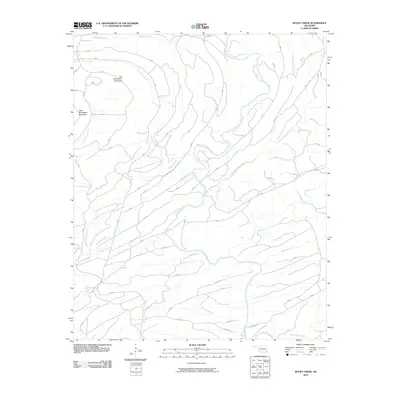 2010 Map of Rocky Creek, 2010 Print