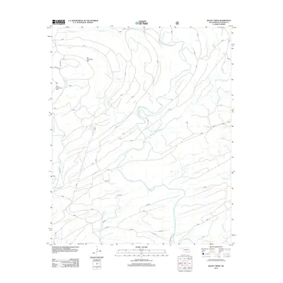 2013 Map of Rocky Creek, 2013 Print