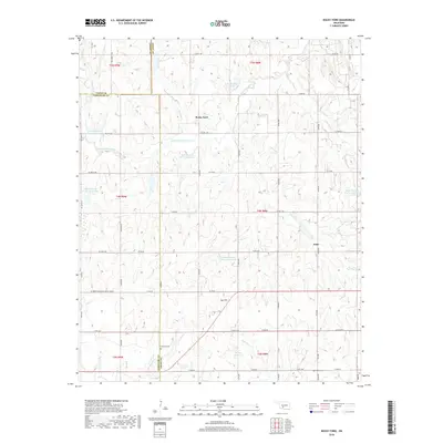 2018 Map of Rocky Ford, 2018 Print