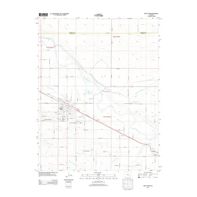 2013 Map of Rocky Ford, 2013 Print