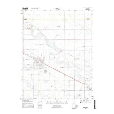 2016 Map of Rocky Ford, 2016 Print