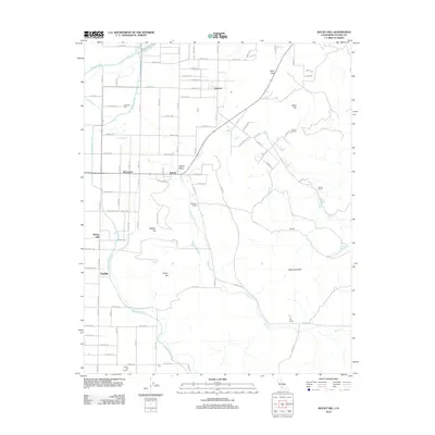 2012 Map of Rocky Hill, 2012 Print