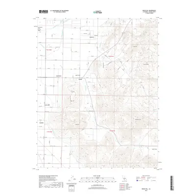 2018 Map of Rocky Hill, 2018 Print