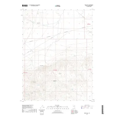 2018 Map of Rocky Hills, 2018 Print
