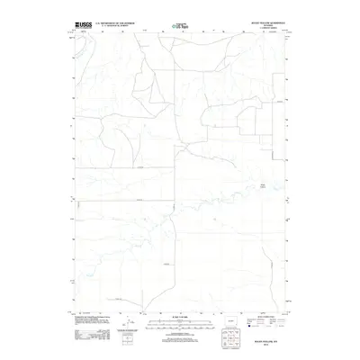 2012 Map of Rocky Hollow, 2012 Print