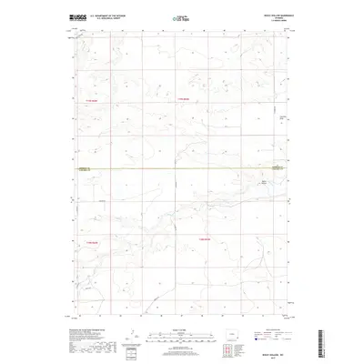 2017 Map of Rocky Hollow, 2017 Print