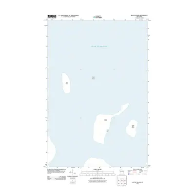 2011 Map of Rocky Island, 2011 Print