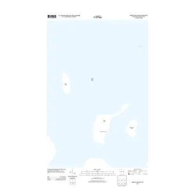 2013 Map of Rocky Island, 2013 Print