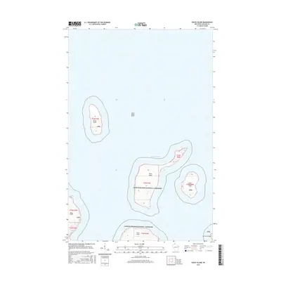 2015 Map of Rocky Island, 2015 Print