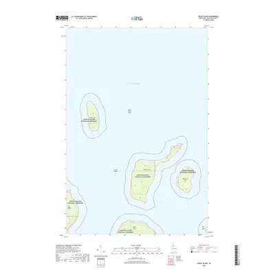 2018 Map of Rocky Island, 2018 Print