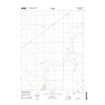 2014 Map of Rocky Knoll, 2014 Print