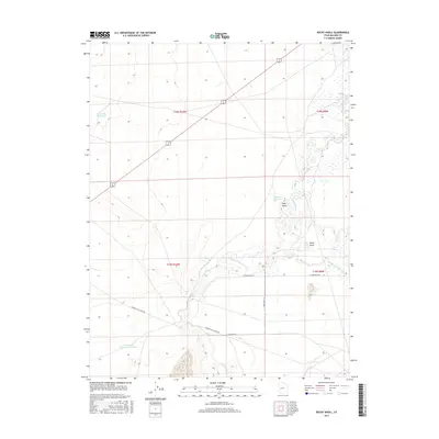 2017 Map of Rocky Knoll, 2017 Print