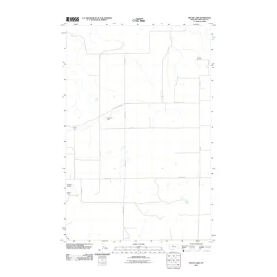 2011 Map of Rocky Lake, 2011 Print