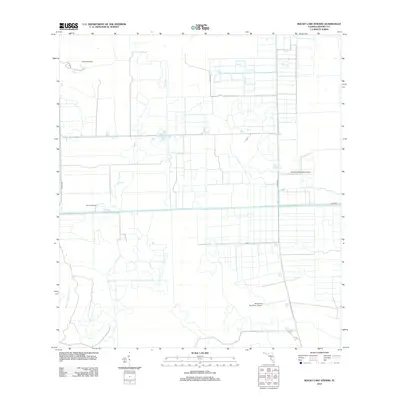 2012 Map of Rocky Lake Strand, 2012 Print