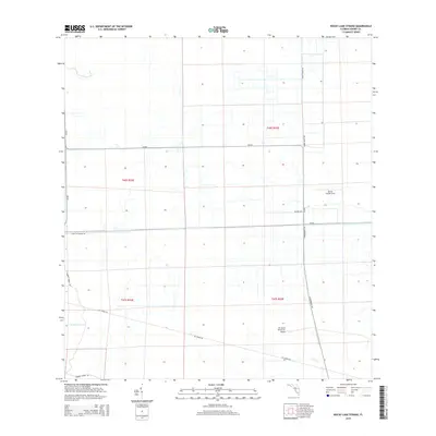 2015 Map of Rocky Lake Strand, 2015 Print