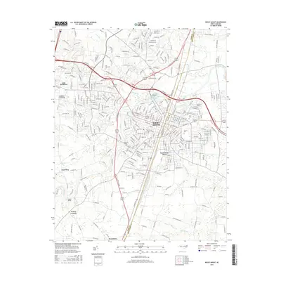 2016 Map of Rocky Mount, 2016 Print