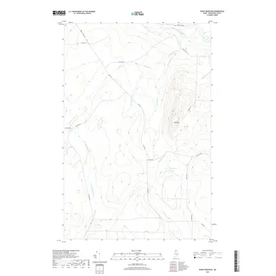 2018 Map of Rocky Mountain, 2018 Print