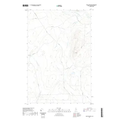 2021 Map of Rocky Mountain, 2021 Print