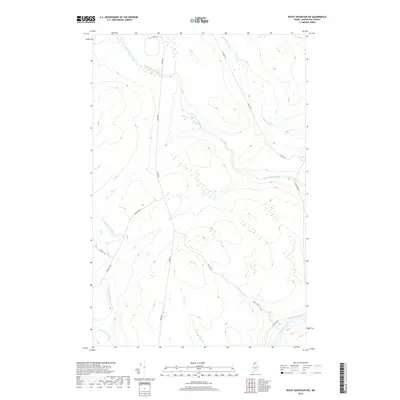 2018 Map of Rocky Mountain SW, 2018 Print