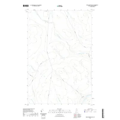 2021 Map of Rocky Mountain SW, 2021 Print