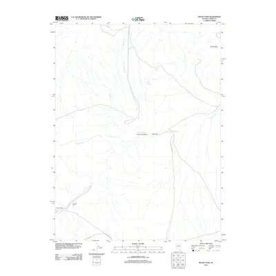 2012 Map of Rocky Pass, 2012 Print