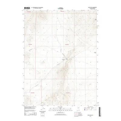 2014 Map of Rocky Pass, 2014 Print