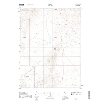 2021 Map of Rocky Pass, 2021 Print