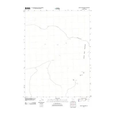 2011 Map of Rocky Pass Peak, 2011 Print