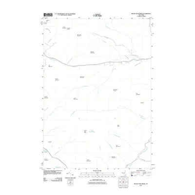 2011 Map of Rocky Peak Ridge, 2011 Print