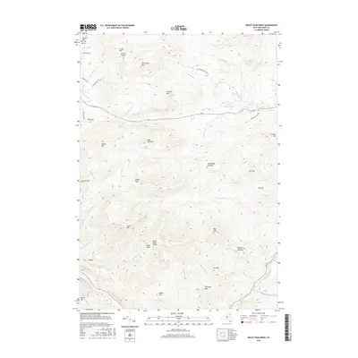 2016 Map of Rocky Peak Ridge, 2016 Print