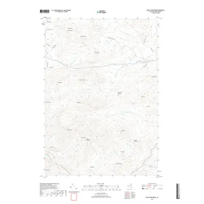 2019 Map of Rocky Peak Ridge, 2019 Print