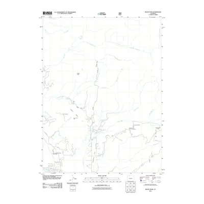 2011 Map of Rocky Peak, 2011 Print