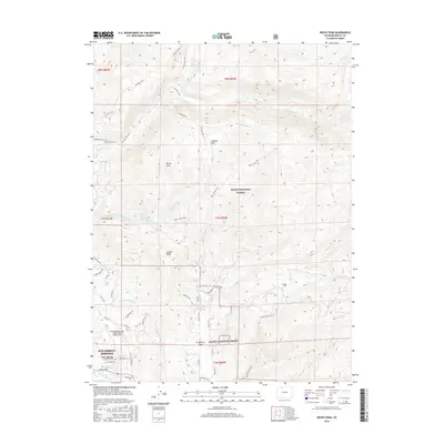 2016 Map of Rocky Peak, 2016 Print