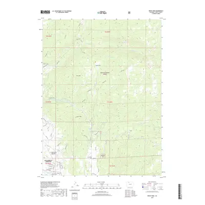 2019 Map of Rocky Peak, 2019 Print