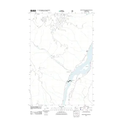 2011 Map of Rocky Reach Dam, 2011 Print