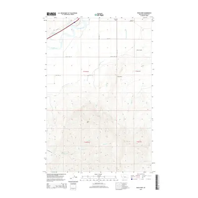 2014 Map of Rocky Reef, 2014 Print