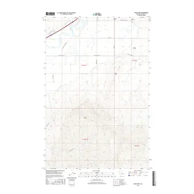 2017 Map of Rocky Reef, 2017 Print