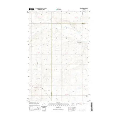 2014 Map of Rocky Ridge, 2014 Print