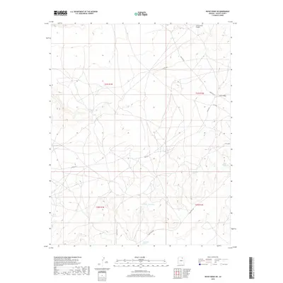 2018 Map of Rocky Ridge SW, 2018 Print