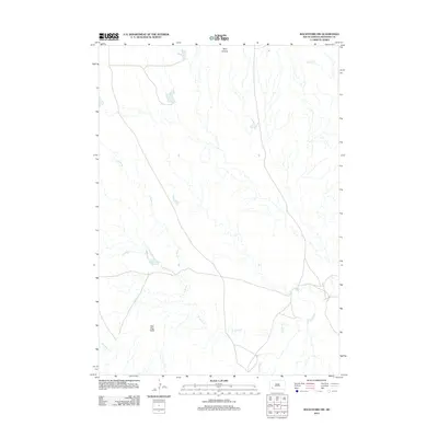 2012 Map of Rockyford NW, 2012 Print