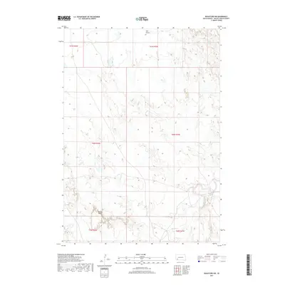 2017 Map of Rockyford NW, 2017 Print