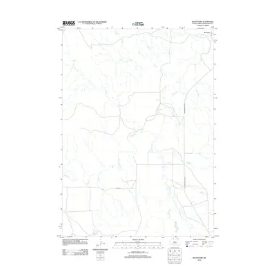 2012 Map of Rockyford, 2012 Print
