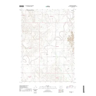 2017 Map of Rockyford, 2017 Print