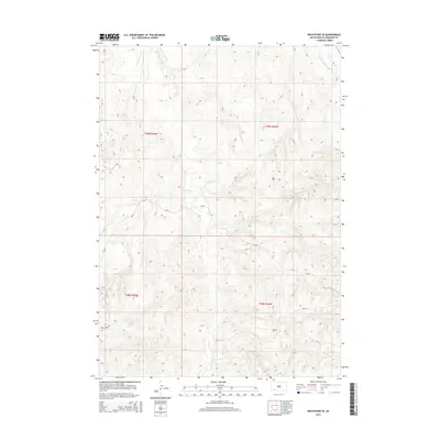 2015 Map of Rockyford SE, 2015 Print