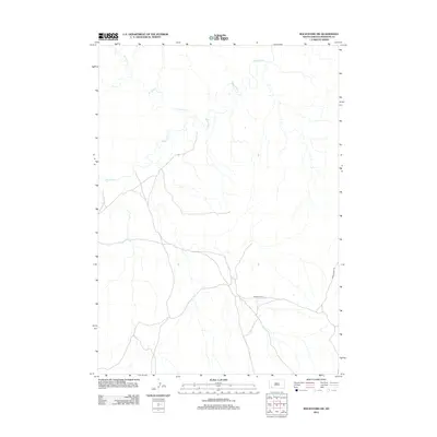 2012 Map of Rockyford SW, 2012 Print