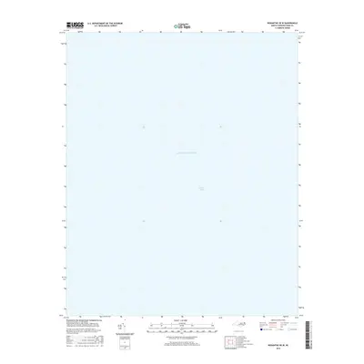 2016 Map of Rodanthe OE W, 2016 Print