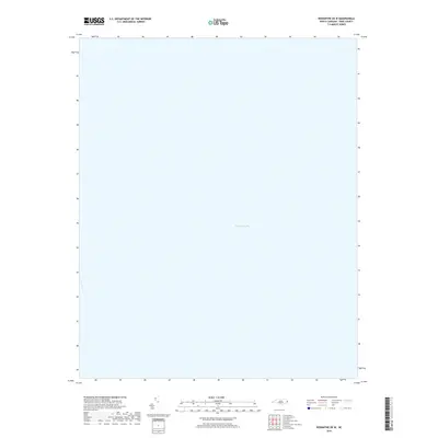 2019 Map of Rodanthe OE W, 2019 Print