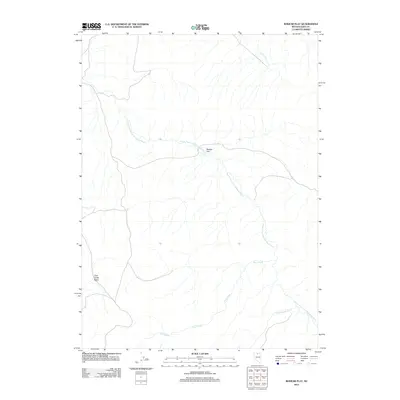 2012 Map of Rodear Flat, 2012 Print