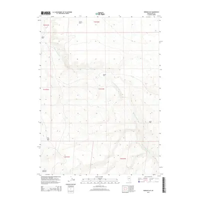 2015 Map of Rodear Flat, 2015 Print