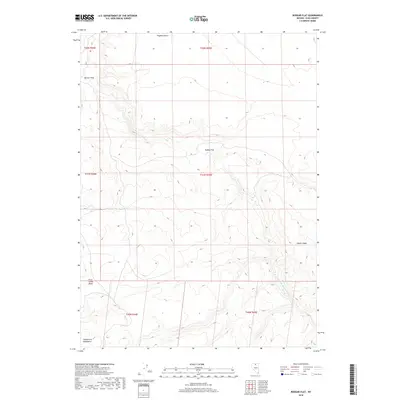 2018 Map of Rodear Flat, 2018 Print